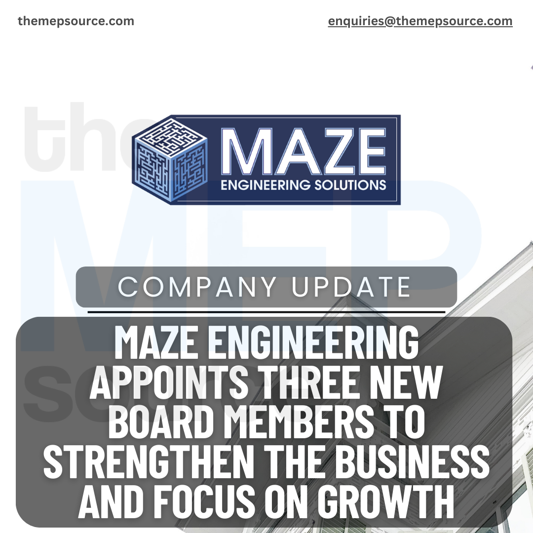 MEP News - Maze Engineering announces 3 new board members
